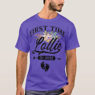 Schwangerschaftsankündigung Erstmalige Lollie Est T-Shirt