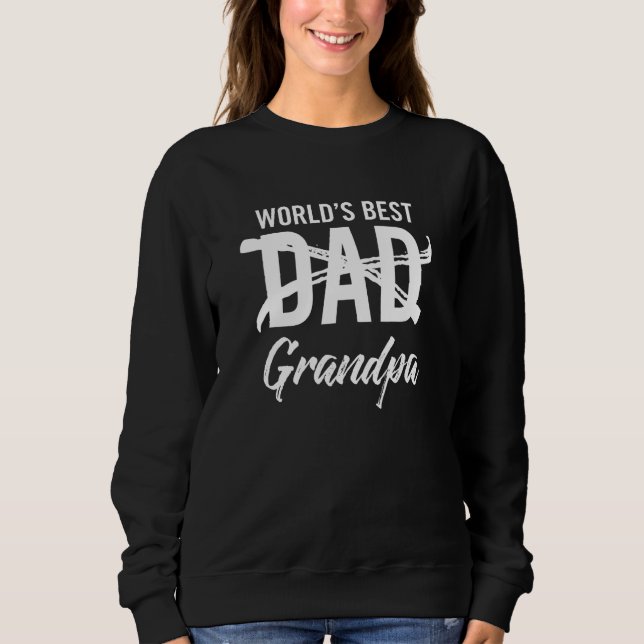 Schwangerschaftsankündigung für Großeltern 1 Sweatshirt (Vorderseite)