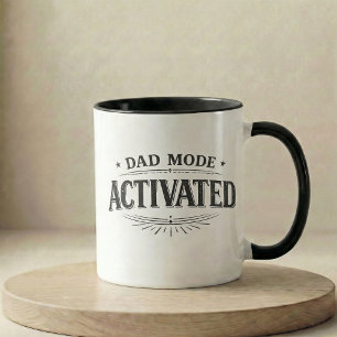 Schwangerschaftsankündigung Geschenk Dad-Modus akt Tasse