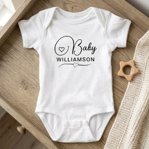 Schwangerschaftsankündigung Geschenk - Personalisi Baby Strampler