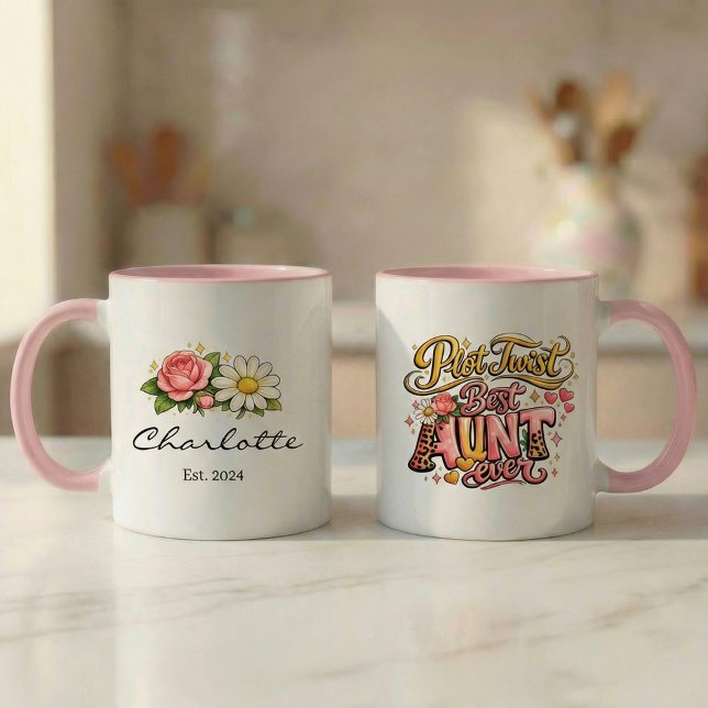 Schwangerschaftsankündigung Geschenk Tante Plot Tw Tasse (Von Creator hochgeladen)