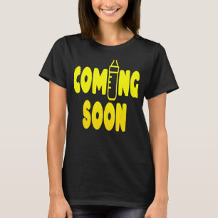 Schwangerschaftsankündigung kommt bald T-Shirt