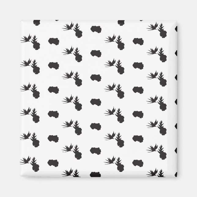 Schwangerschaftsankündigung Magnet (Vorne)