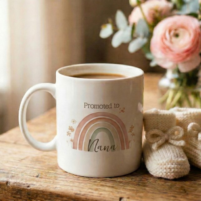 Schwangerschaftsankündigung Oma-Geschenk Kaffeetasse (Von Creator hochgeladen)
