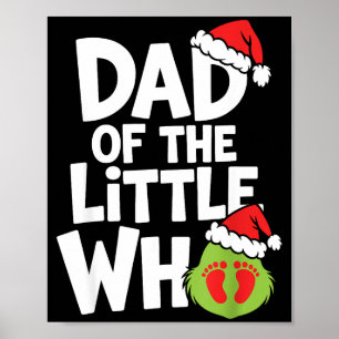 Schwangerschaftsankündigung Papa des kleinen der  Poster