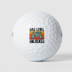 Schwangerschaftsankündigung Papa-Level freigeschal Golfball
