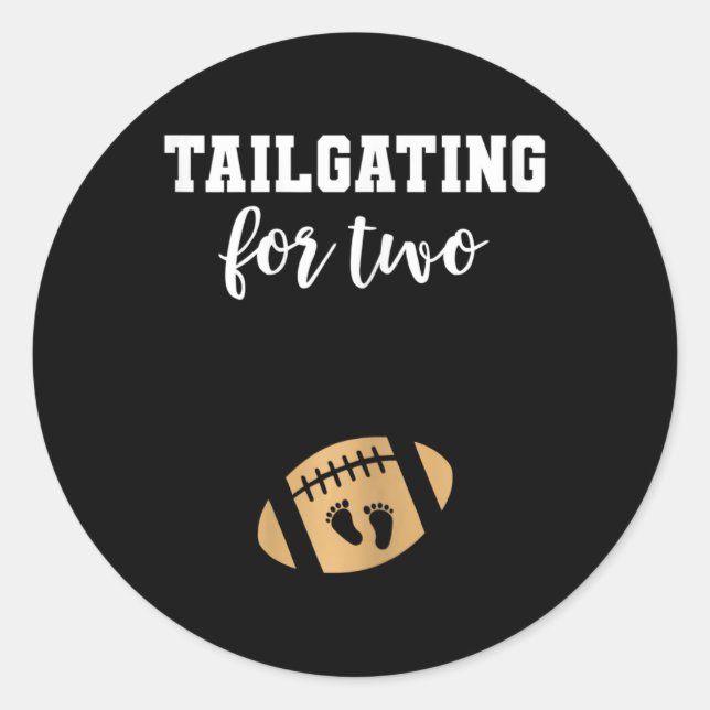 Schwangerschaftsankündigung Rückgang nach Offenleg Runder Aufkleber (Vorderseite)