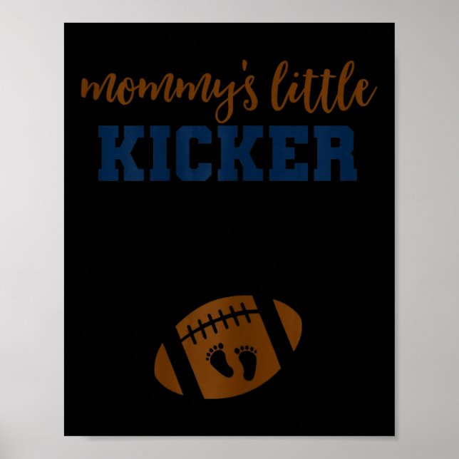 Schwangerschaftsankündigung Rückgang um Offenlegun Poster (Vorne)