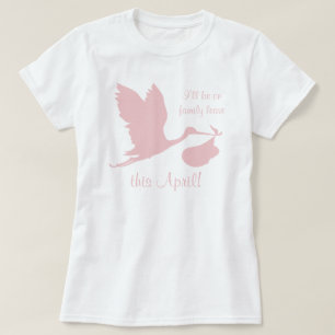 Schwangerschaftsankündigung zur Mama T-Shirt