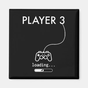 Schwangerschaftsankündigungs-Shirts für Gamer Magnet