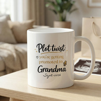 Schwangerschaftsankündigungsgeschenk für Oma Kaffeetasse