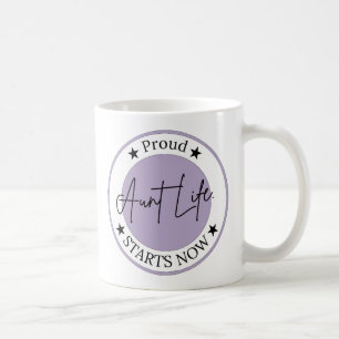 Schwangerschaftsankündigungsgeschenk für Tante Sto Kaffeetasse