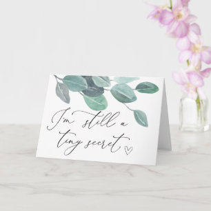 Schwangerschaftsoffenbarung Großeltern zu sein Ich Karte