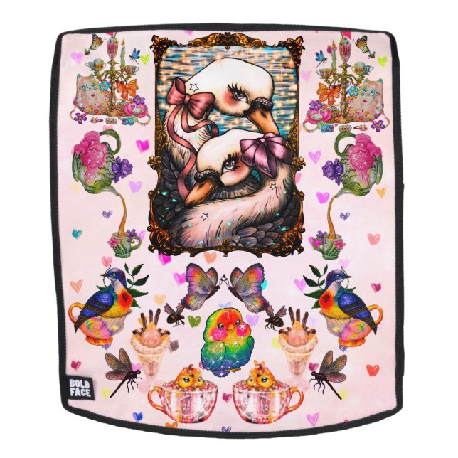 Schwanliebhaber Rucksack (Abnehmbare Front)