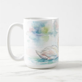 Schwanliebhaber - Valentinstag Kaffeetasse