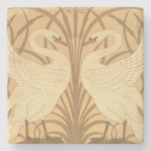 Schwantapetenentwurf Steinuntersetzer