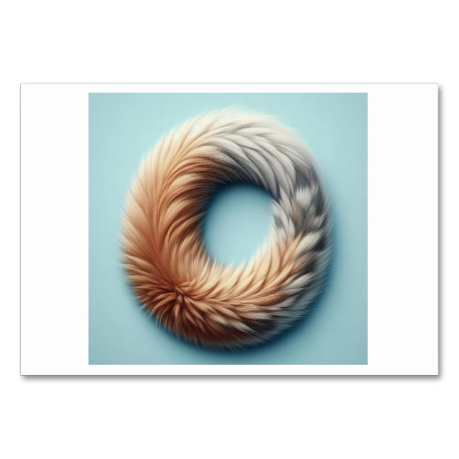 Schwanz (尻 尾 / し っ ぽ) - japanische Flash Cards Tischnummer (Vorderseite)