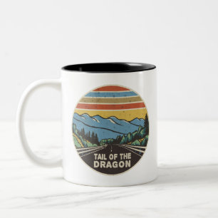 Schwanz der Drachengebirge Zweifarbige Tasse