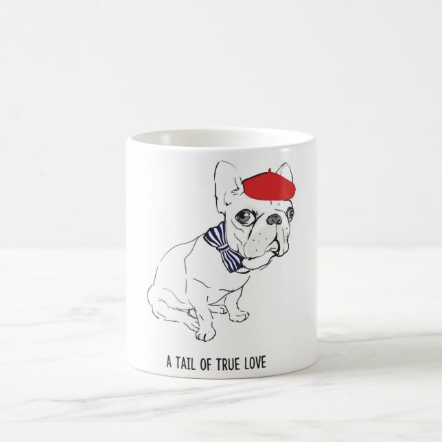 "Schwanz der wahren Liebe" Tasse (Mittel)
