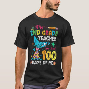 Schwanz der zweiten Klasse überlebte 100 Tage m T-Shirt