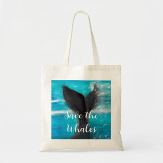 Schwanz eines Whales - die Wale Gerettet Tragetasche