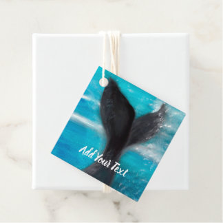 Schwanz eines Whales Geschenkanhänger