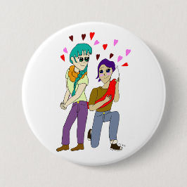 Schwanz Liebe Button
