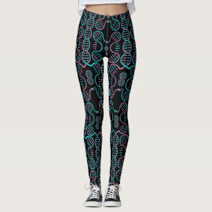 Schwanz ohne Naht Leggings
