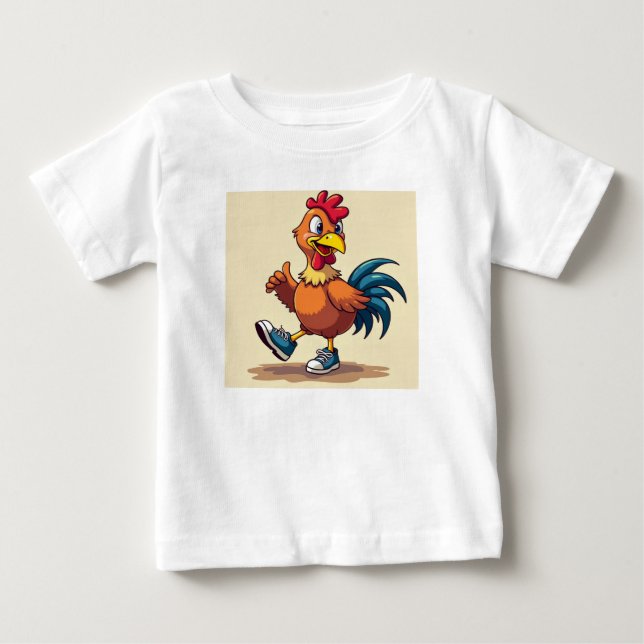 Schwänzchen Baby T-shirt (Vorderseite)
