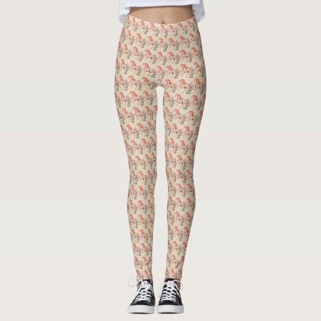 Schwänze Frauen Leggings (Vorderseite)