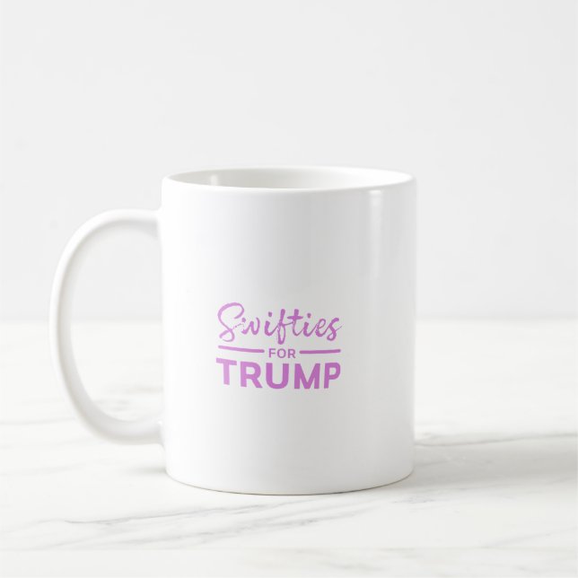 Schwänze für Trump-T - Shirt Kaffeetasse (Links)