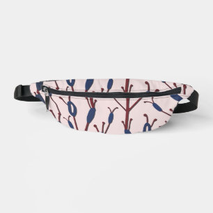Schwänze gegen ein rosa Feld Bauchtasche