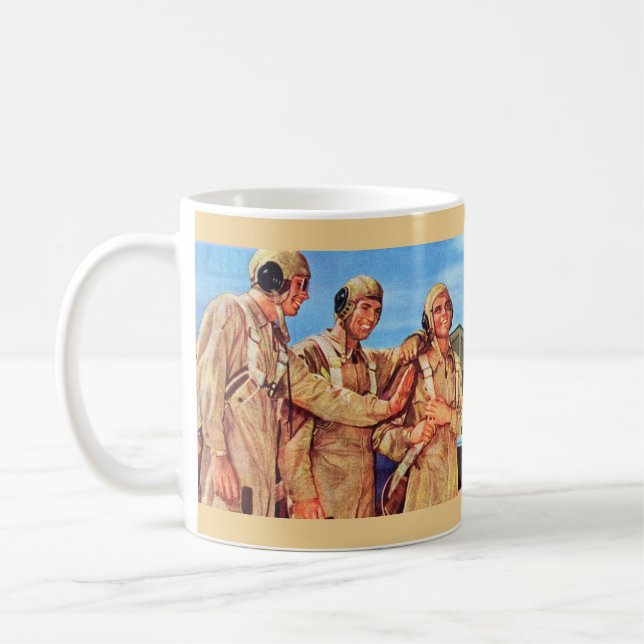 Schwänze Kaffeetasse (Links)