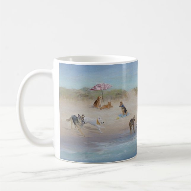 Schwänze Kaffeetasse (Links)