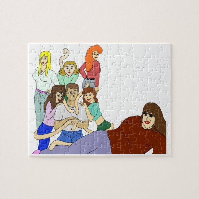 Schwanzharem  puzzle (Horizontal)