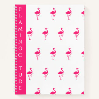 Schwarm fantastischer Flamingos Notizbuch