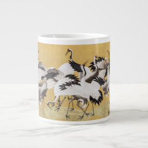 Schwarm Kraniche (rechte Seite) von Ishida Yutei Jumbo-Tasse