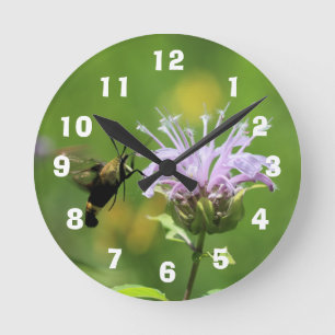 Schwärmer Runde Wanduhr