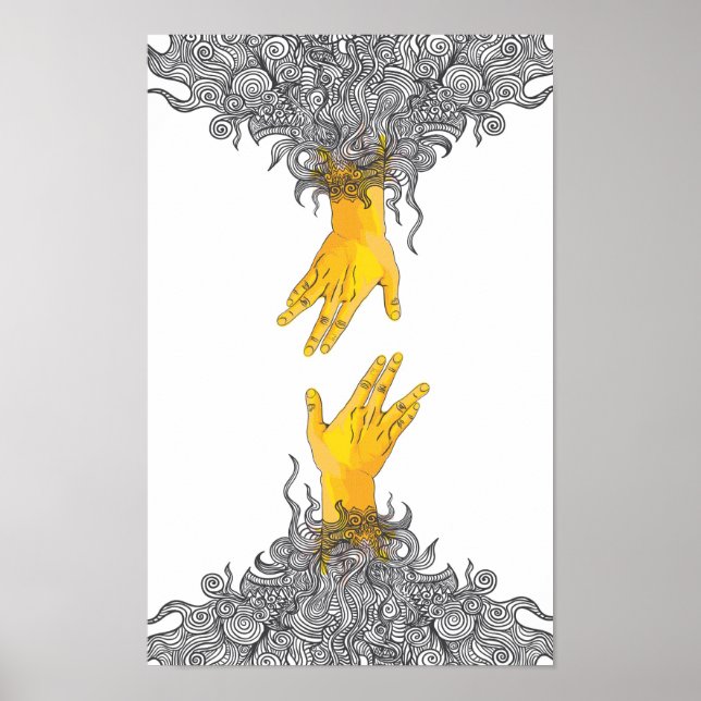 Schwarmplakat Poster (Vorne)