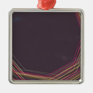 Schwarz 0900 abstrakte Kunst Silbernes Ornament