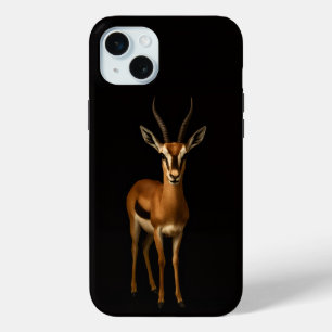 Schwarz 4 Luxe, Elegante Gazella iPhone 15 Plus Case-Mate iPhone Hülle