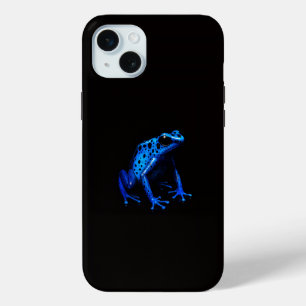 Schwarz 4 Luxe, Elektrischer Tropischer Frosch iPhone 15 Plus Hülle