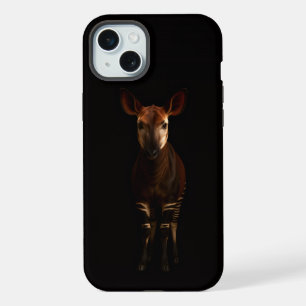 Schwarz 4 Luxe, Forest Okapi iPhone 15 Plus Hülle