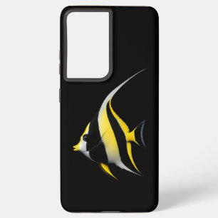 Schwarz 4 Luxe Galaxy S21 Ultra, Moorish Idol Samsung Galaxy Hülle