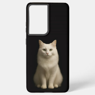 Schwarz 4 Luxe Galaxy S21 Ultra, Türkische Angora- Samsung Galaxy Hülle