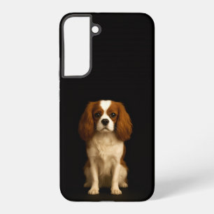 Schwarz 4 Luxe Galaxy S22 Plus, Cavalier King Char Samsung Galaxy Hülle
