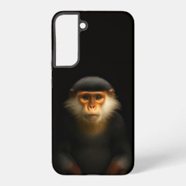 Schwarz 4 Luxe Galaxy S22 Plus, Roter Langur oder  Samsung Galaxy Hülle