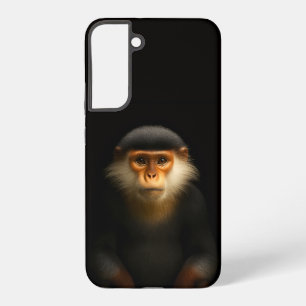 Schwarz 4 Luxe Galaxy S22 Plus, Roter Langur oder Samsung Galaxy Hülle