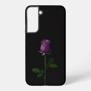 Schwarz 4 Luxe Galaxy S22 Plus, Royal Violet Rose Samsung Galaxy Hülle