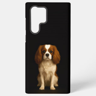 Schwarz 4 Luxe Galaxy S22 Ultra, Cavalier King Cha Samsung Galaxy Hülle